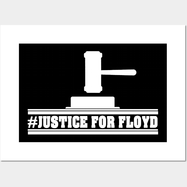 Justice for floyd - george floyd cant breathe Wall Art by BaronBoutiquesStore